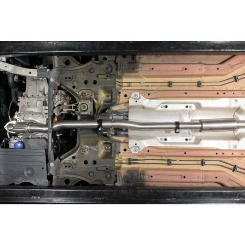 Ligne d'Echappement "Venom Box Delete" Cobra pour Opel Corsa E 1.0L Turbo (15-19)