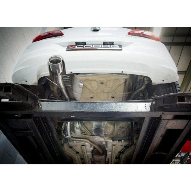 Silencieux "Venom Box Delete" Cobra pour Opel Corsa E 1.4L Turbo (15-19)