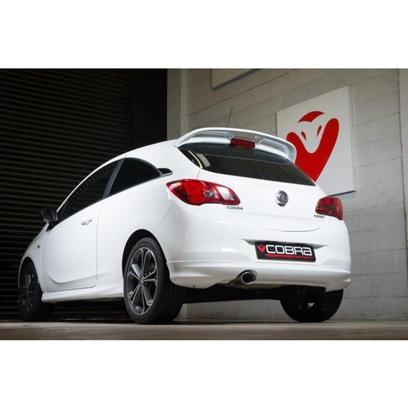 Silencieux "Venom Box Delete" Cobra pour Opel Corsa E 1.4L Turbo (15-19)