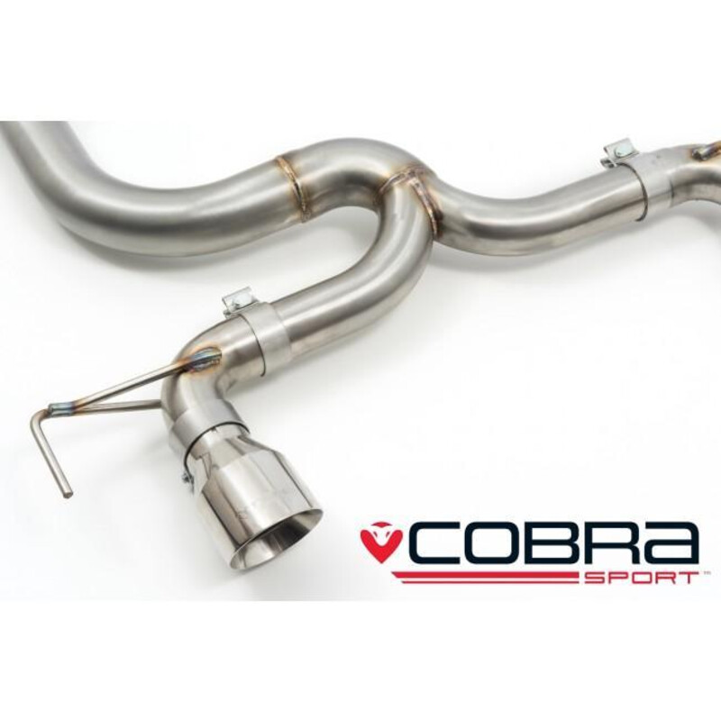 Ligne d'Echappement "Venom Box Delete" Cobra pour Opel Corsa E OPC (15-18)