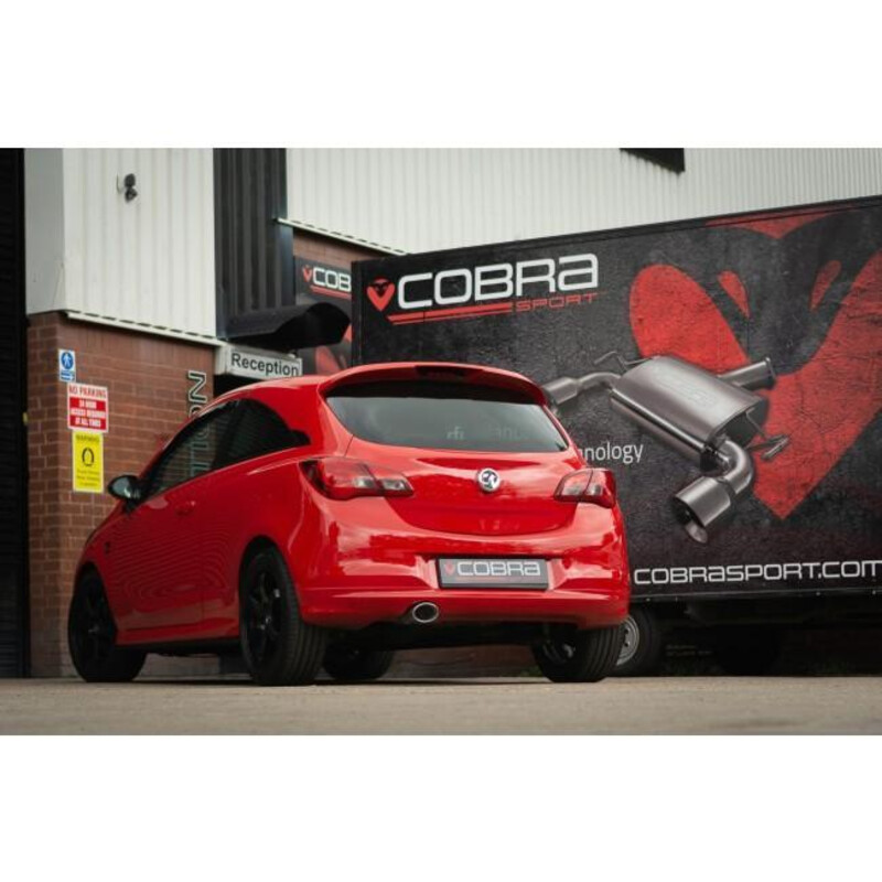 Silencieux "Venom Box Delete" Cobra pour Opel Corsa E 1.4L Atmo (15-19)