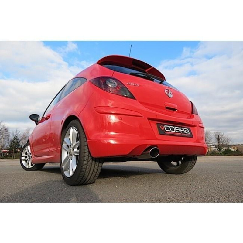 Silencieux "Venom Box Delete" Cobra pour Opel Corsa D 1.3L CDTI (06-14)