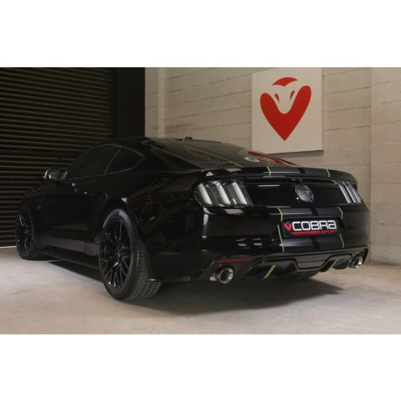 Silencieux "Venom Box Delete" Cobra pour Ford Mustang GT V8 5.0L (15-18)