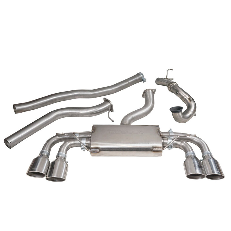 Ligne d'Echappement Complète "Turboback" Cobra pour VW Golf 7.5 R (2018+)