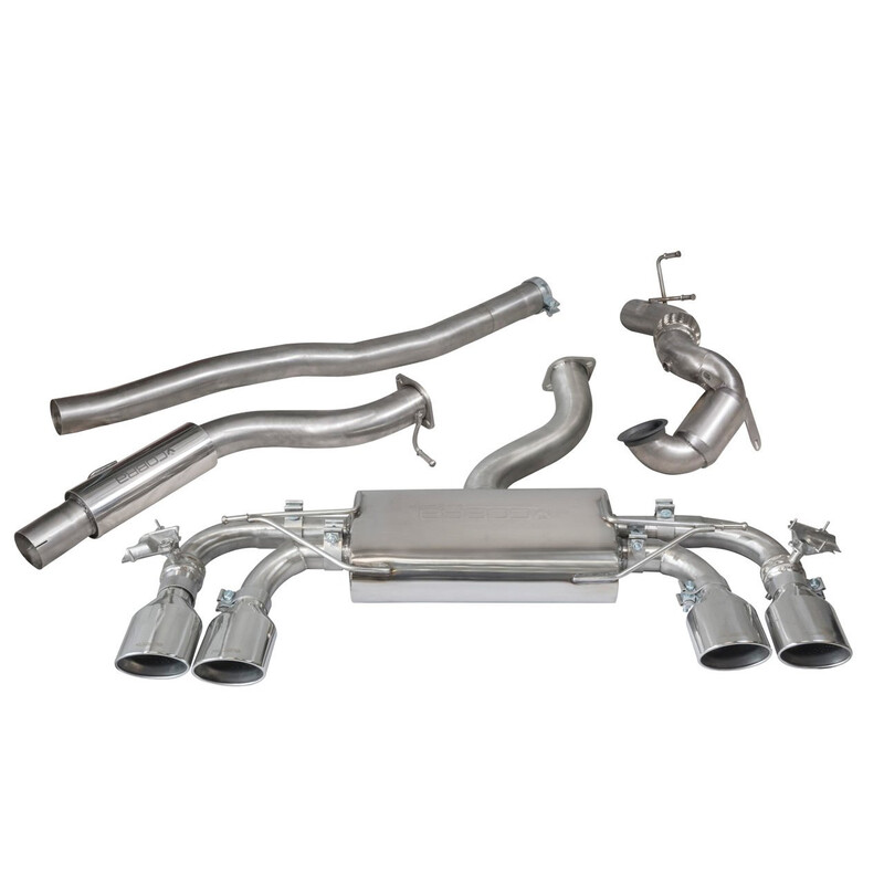 Ligne d'Echappement Complète "Turboback" Cobra pour VW Golf 7.5 R (2018+)