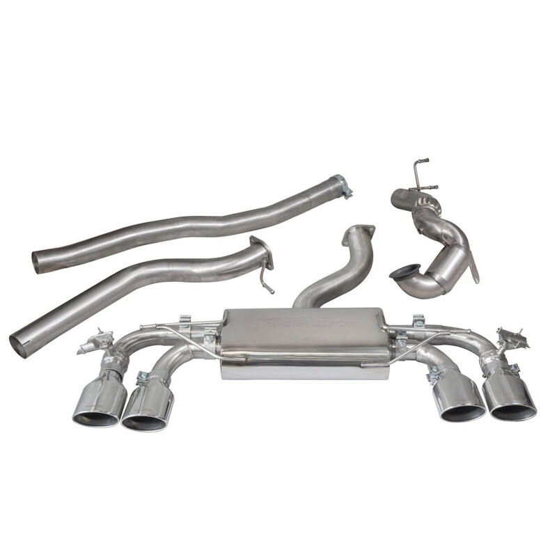 Ligne d'Echappement Complète "Turboback" Cobra pour VW Golf 7.5 R (2018+)