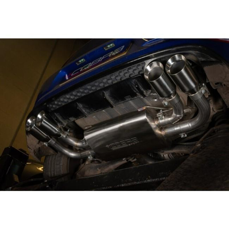 Ligne d'Echappement Complète "Turboback" Cobra pour VW Golf 7.5 R (2018+)