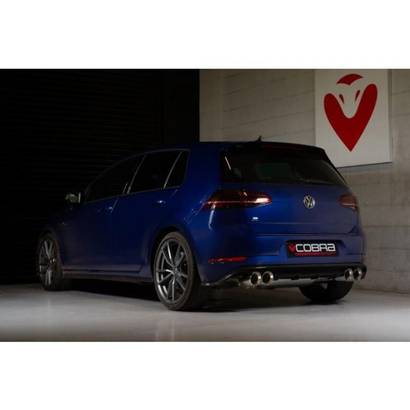 Ligne d'Echappement Complète "Turboback" Cobra pour VW Golf 7.5 R (2018+)