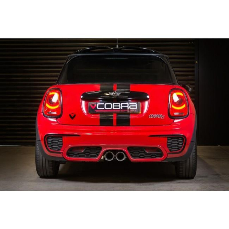 Ligne d'Echappement "Catback" Cobra pour Mini John Cooper Works F56 LCI Facelift Ø3" (2018+)