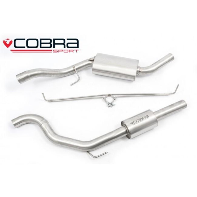 Ligne d'Echappement "Catback" Cobra pour Opel Corsa D OPC (07-09)