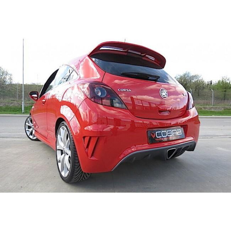 Ligne d'Echappement "Catback" Cobra pour Opel Corsa D OPC (07-09)