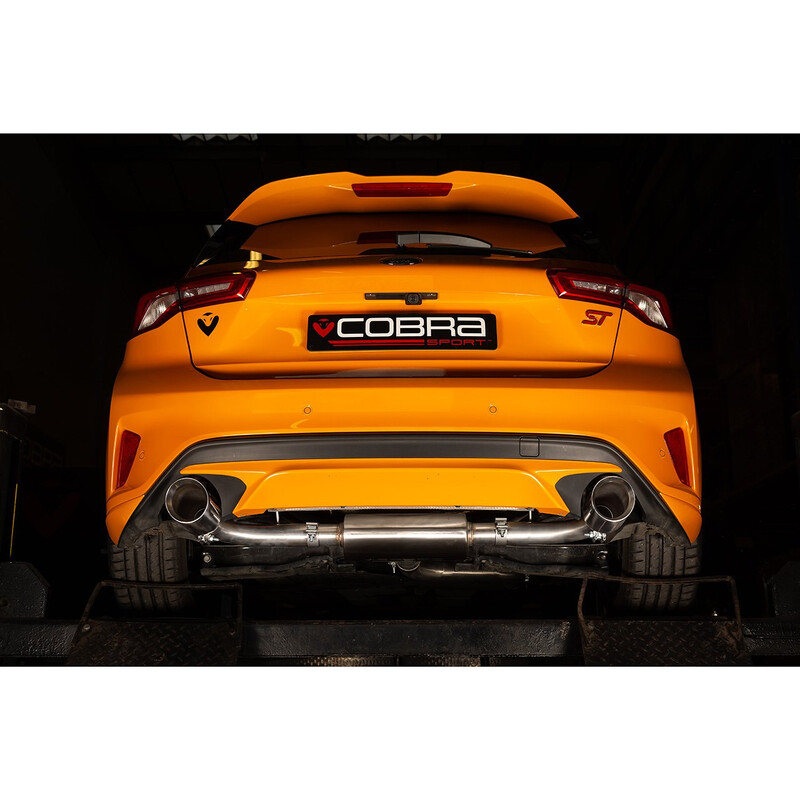 Ligne d'Echappement Complète "Turboback" Cobra pour Ford Focus ST MK4