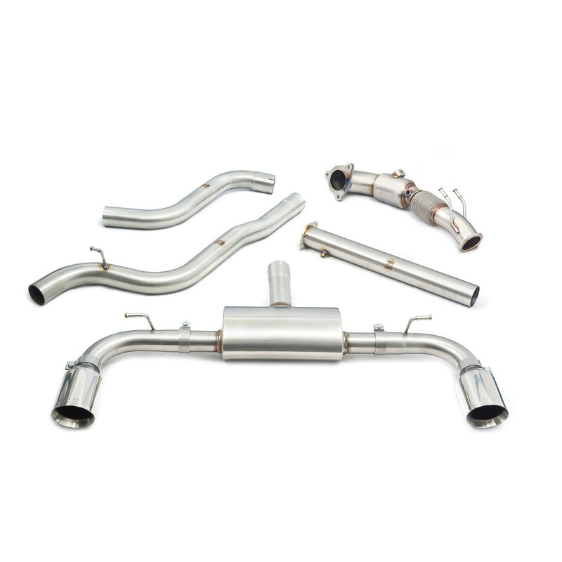 Ligne d'Echappement Complète "Turboback" Cobra pour Ford Focus ST MK4