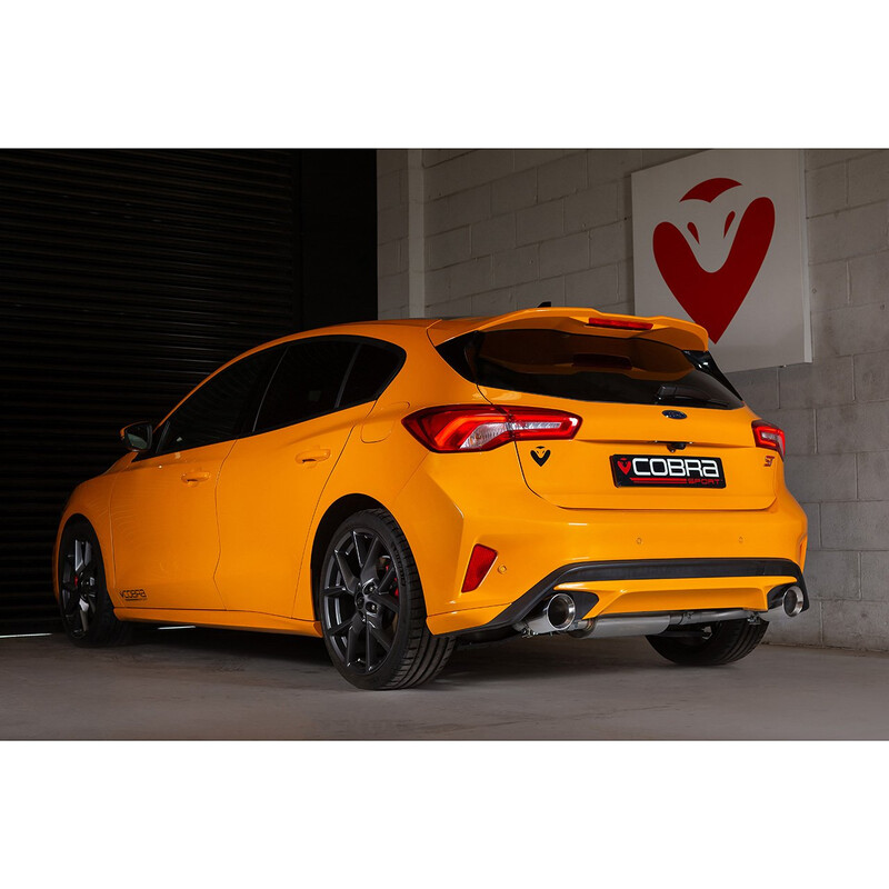 Ligne d'Echappement Complète "Turboback" Cobra pour Ford Focus ST MK4