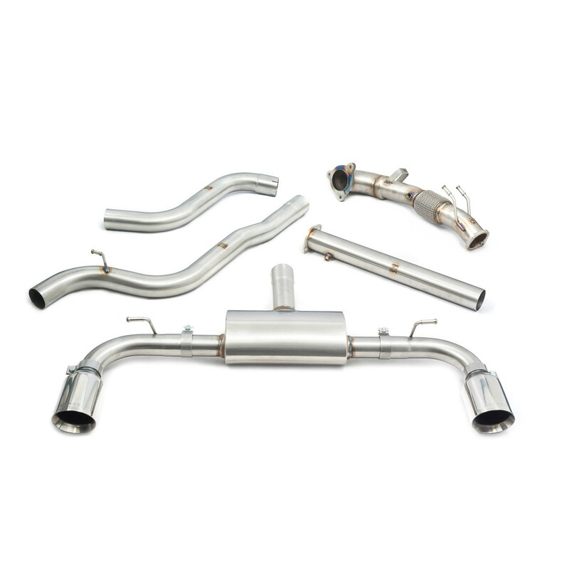 Ligne d'Echappement Complète "Turboback" Cobra pour Ford Focus ST MK4