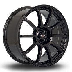 Jante Rota Force 18x8.5" 5x112 ET45, Noir Brillant