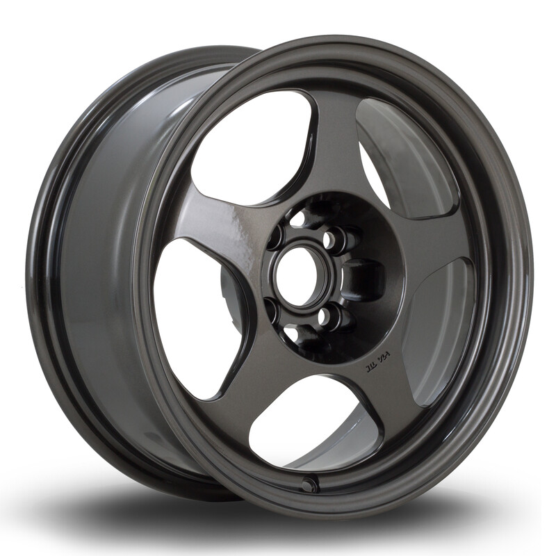 Jante Rota Slipstream 15x6.5" 4x95.25 ET7, Gunmetal