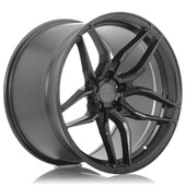 Jante Concaver CVR3 22x11.5" (5 trous - sur mesure) ET17-60, Carbone Graphite