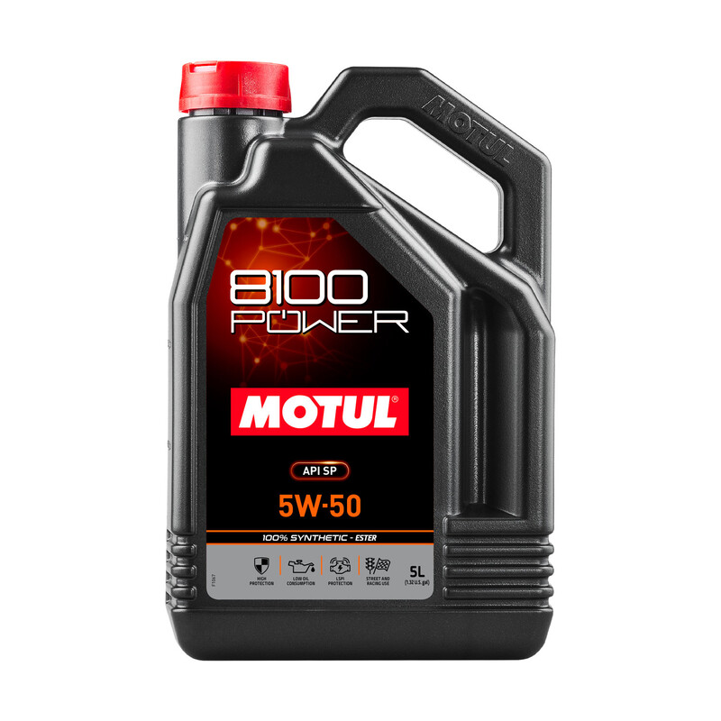 5L Huile Motul 8100 Power 5W50