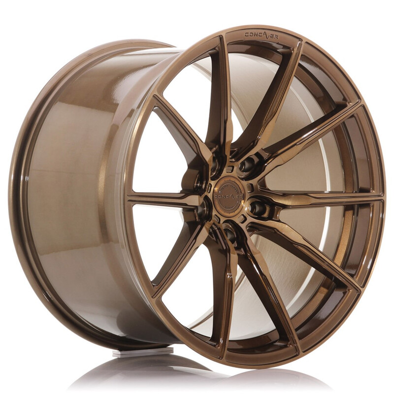 Jante Concaver CVR4 19x10.5" (5 trous - sur mesure) ET15-57, Bronze