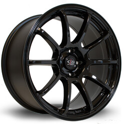 Jante Rota Force 18x9" 5x112 ET38, Noir Brillant