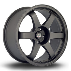 Jante Rota Grid 18x8.5" 5x114.3 ET42, Noir Satiné