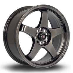 Jante Rota GTR 17x7.5" 4x108 ET45, Hyper Black