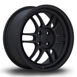 Jante Rota TFS3 16x7" 4x100 ET40, Noir Satiné