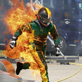 Combinaison Sparco Sprint Noire (FIA 8856-2018)