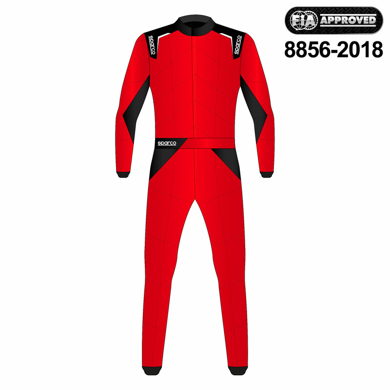 Combinaison Sparco Sprint Rouge (FIA 8856-2018)
