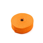 Bandelette Isolante Echappement Orange (15m x 50mm) + Colliers Inox