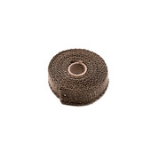 Bandelette Isolante Echappement Fine (5m x 25mm) + Colliers Inox