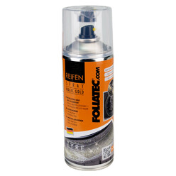 Spray Peinture pour Pneus Foliatec Doré Magique (400 mL)