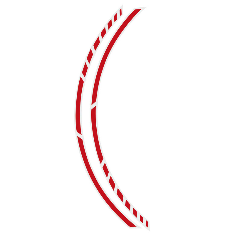 Stripe pour Jantes Foliatec Racing Rouge