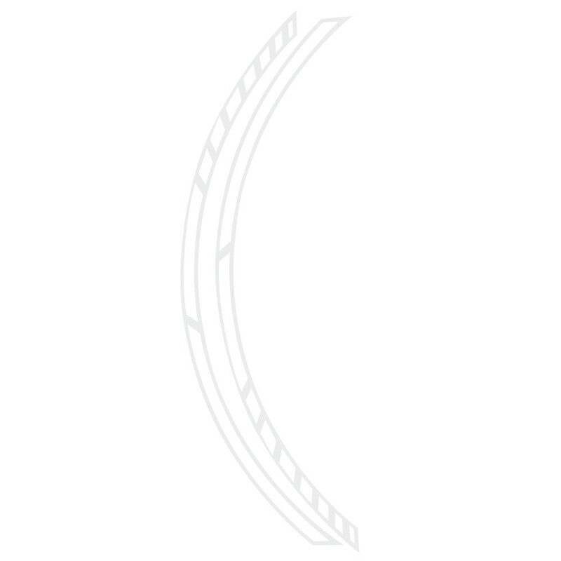 Stripe pour Jantes Foliatec Racing Blanc
