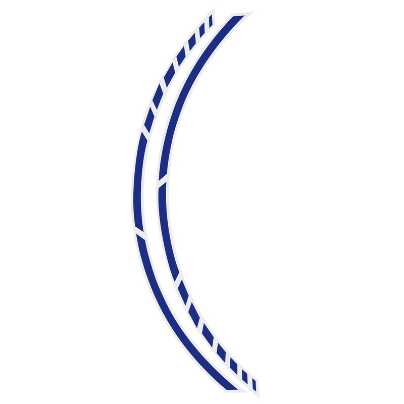 Stripe pour Jantes Foliatec Racing Bleu