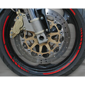 Stripe pour Jantes Foliatec Racing Vert