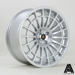 Jante Autostar 500+ 17x8" 4x98 ET30, Gris Argenté