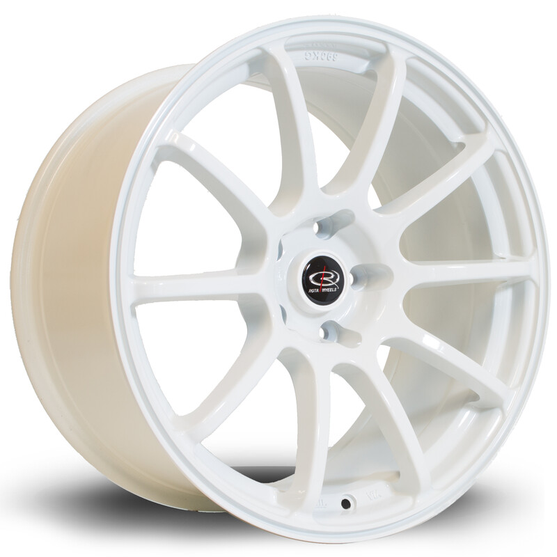 Jante Rota Force 18x9" 5x112 ET38, Blanc