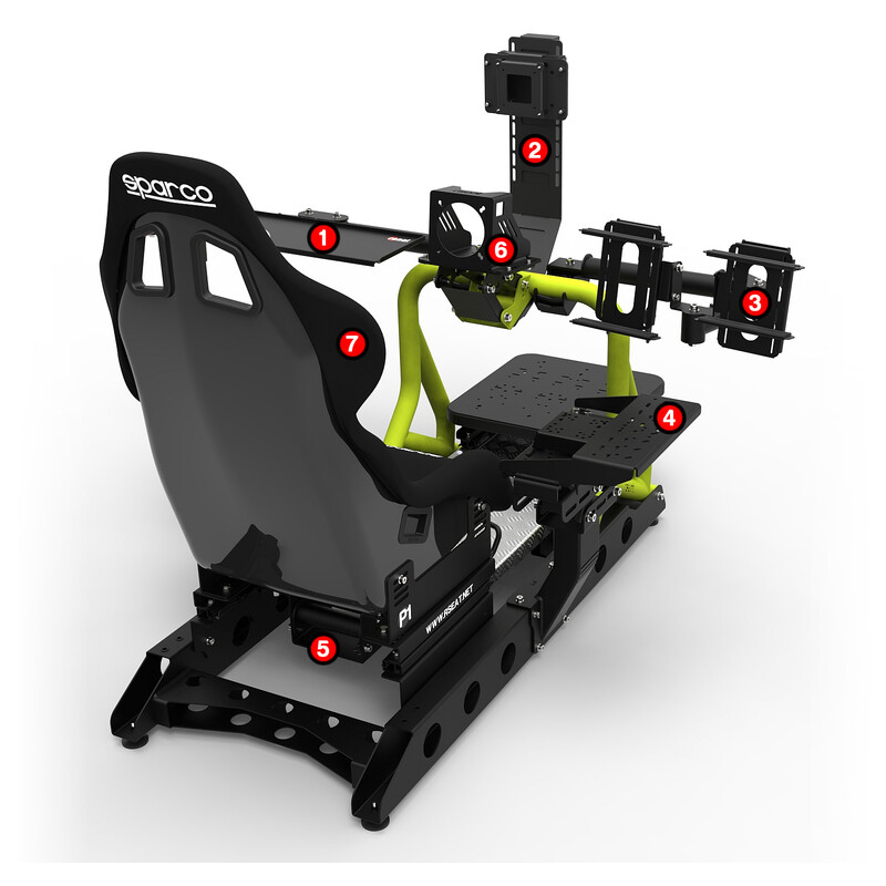 Cockpit RSeat P1 Jaune