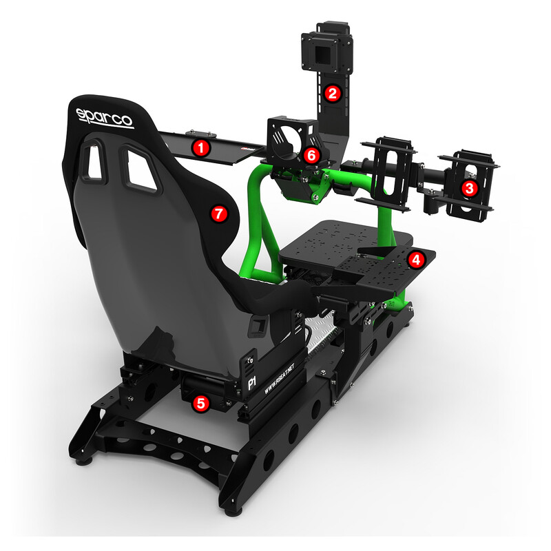 Cockpit RSeat P1 Vert