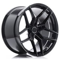 Jante Concaver CVR5 20x10" (5 trous - sur mesure) ET20-48, Double Noir Brillant