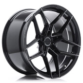 Jante Concaver CVR5 20x10.5" (5 trous - sur mesure) ET15-45, Double Noir Brillant