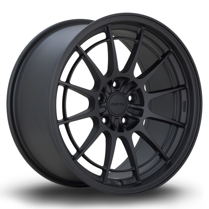 Jante Rota GKR 18x9" 5x120 ET35, Noir Mat
