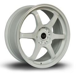 Jante Rota GR6 18x7.5" 5x114.3 ET45, Blanc