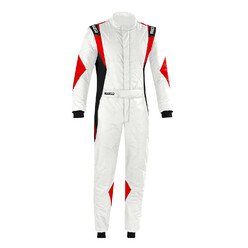 Combinaison Sparco Superleggera Blanche & Rouge