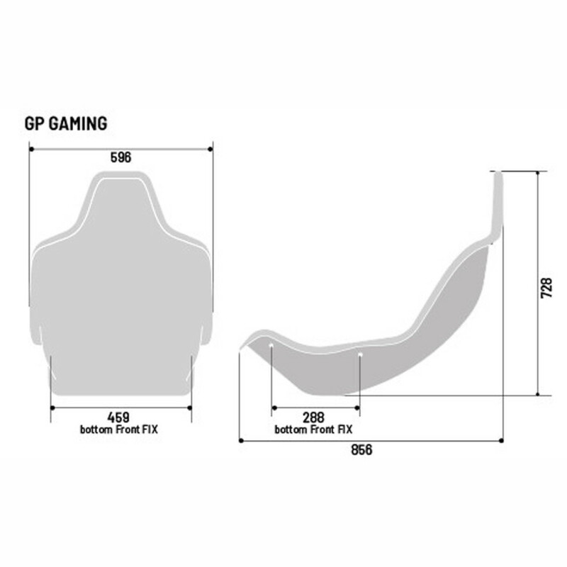 Siège Sparco Gaming GP (Play Seat) - Tissu Noir
