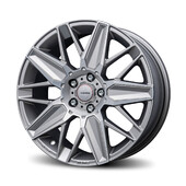 Jante Momo Evoluzione 18x8" 5x112 ET35, Titane & Gris Mat