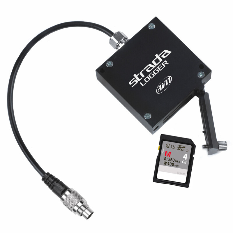 Kit AiM MX Strada Logger avec Data Hub et Module GPS09