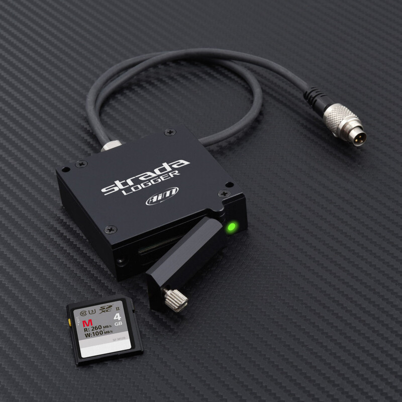 Kit AiM MX Strada Logger avec Data Hub et Module GPS09